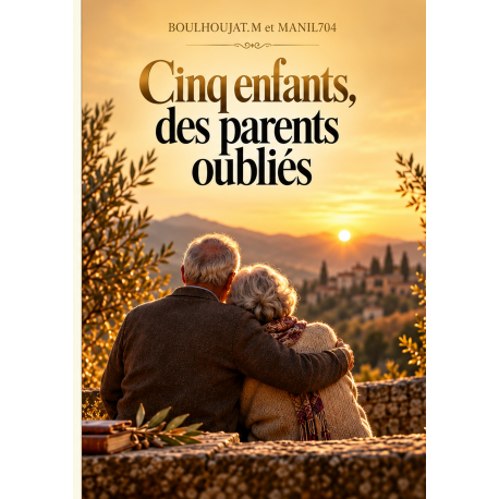 Couverture du livre « Cinq enfants, des parents oubliés » de BOULHOUJAT.M — MANIL704