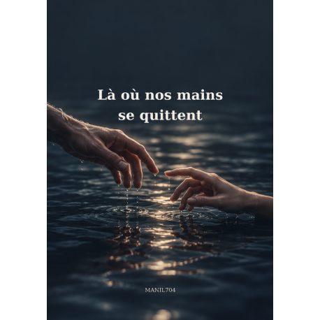 Couverture du livre « Là où nos mains se quittent » de MANIL704