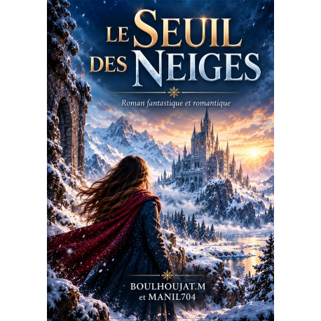 Couverture du livre « LE SEUIL DES NEIGES » de MANIL704 & BOULHOUJAT.M