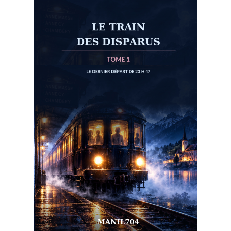 Couverture du livre « Le Train des disparus — Tome 1 » de MANIL704