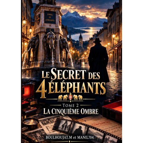 Couverture du livre « LE SECRET DES 4 ÉLÉPHANTS TOME 2 » de BOULHOUJAT.M — MANIL704