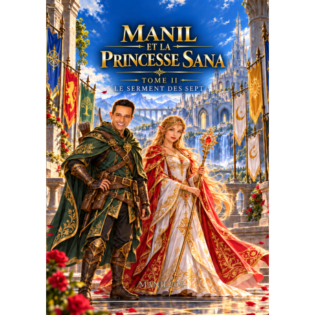 Couverture du livre « Princesse Sana — Le Royaume des étoile » de MANIL704