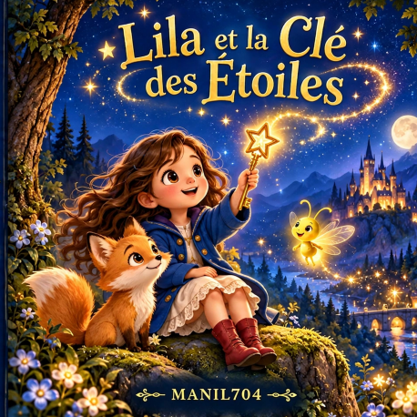 Couverture du livre « Lila et la Clé des Étoiles » de MANIL704