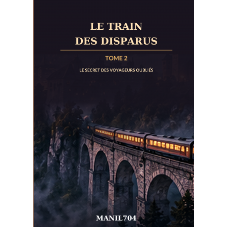 Couverture du livre « Le Train des disparus — Tome 2 » de MANIL704